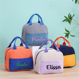 personalised lunch bag