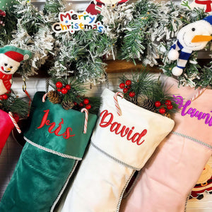 christmas stockings with name
