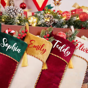 custom santa stockings