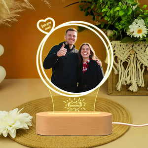 Personalised Photo Night Lamp