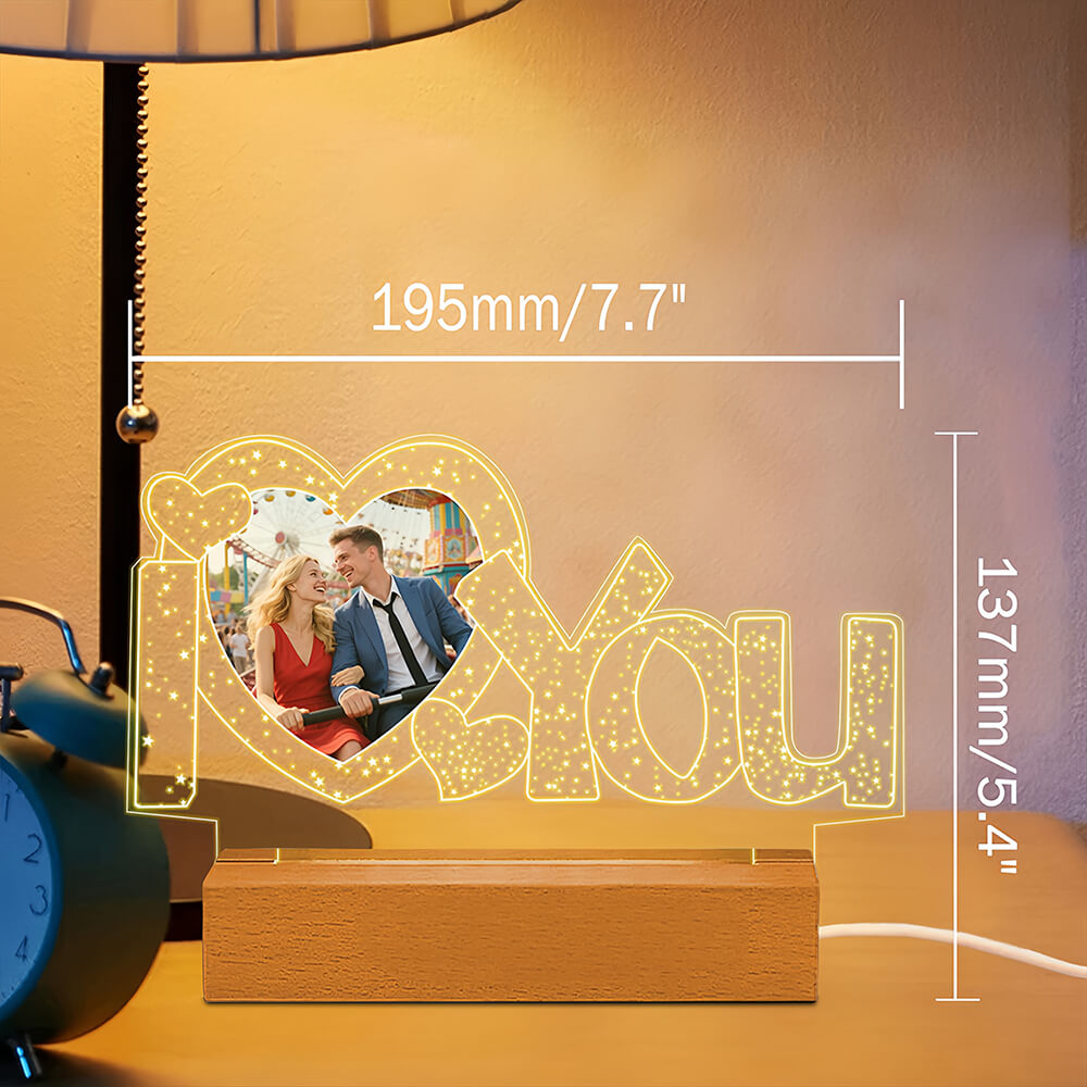 "I Love You" LED Night Light