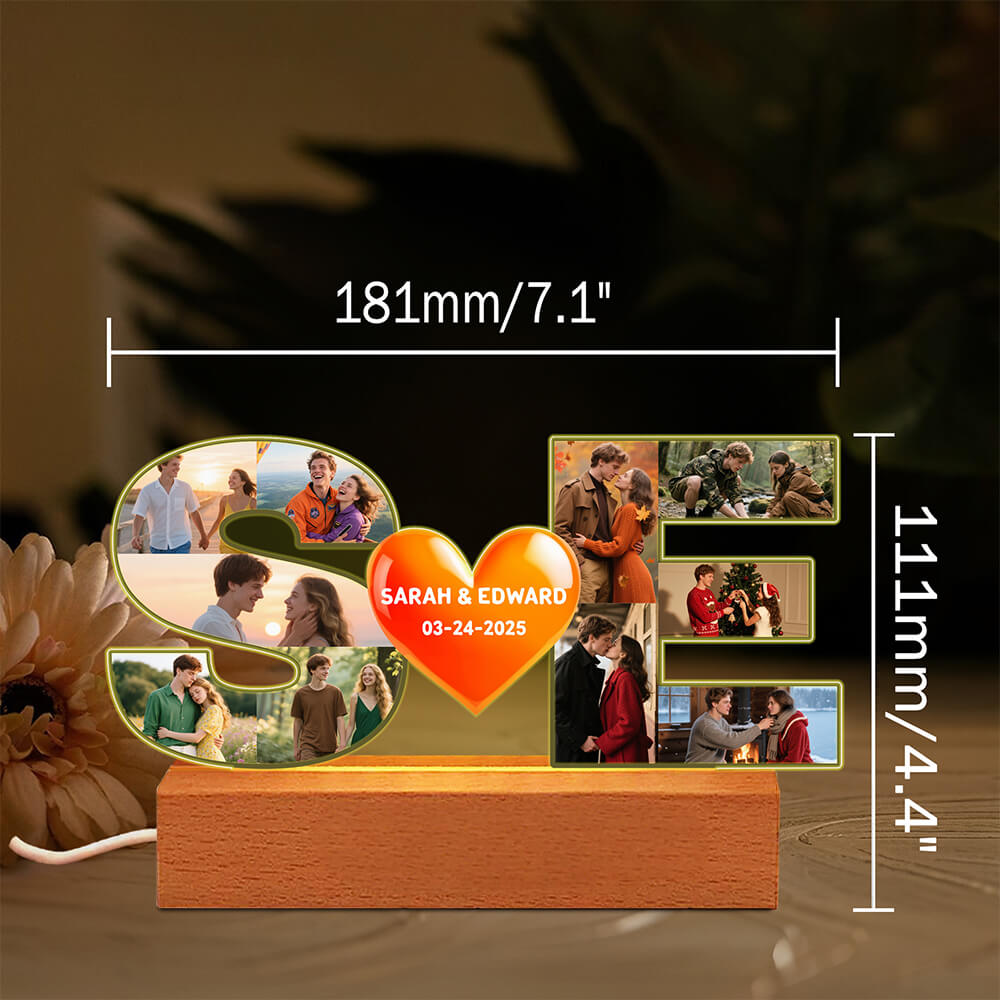 Personalized Photo Night Light