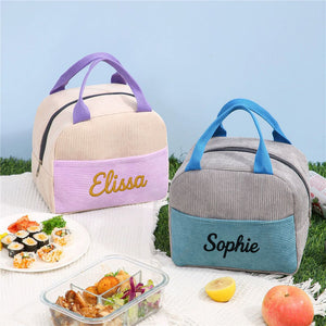 personalised lunch bag