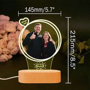 Personalised Photo Night Lamp