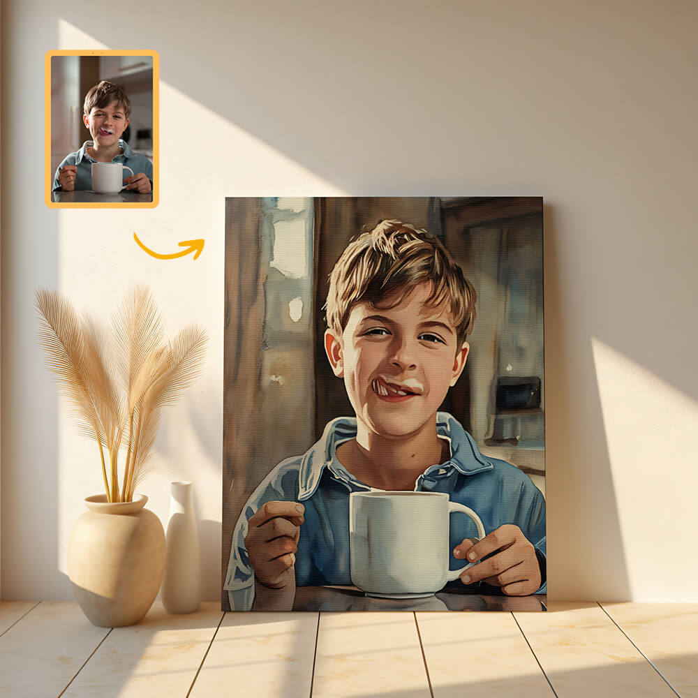 Custom Watercolor Portrait