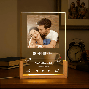 personalised spotify plaque