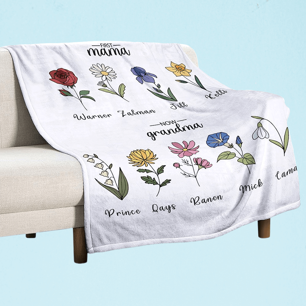 mother's day blanket