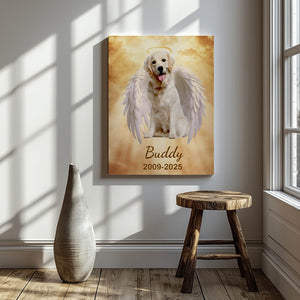Custom Pet Memorial Canvas