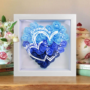 flower shadow box