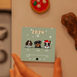 personalized fridge magnet