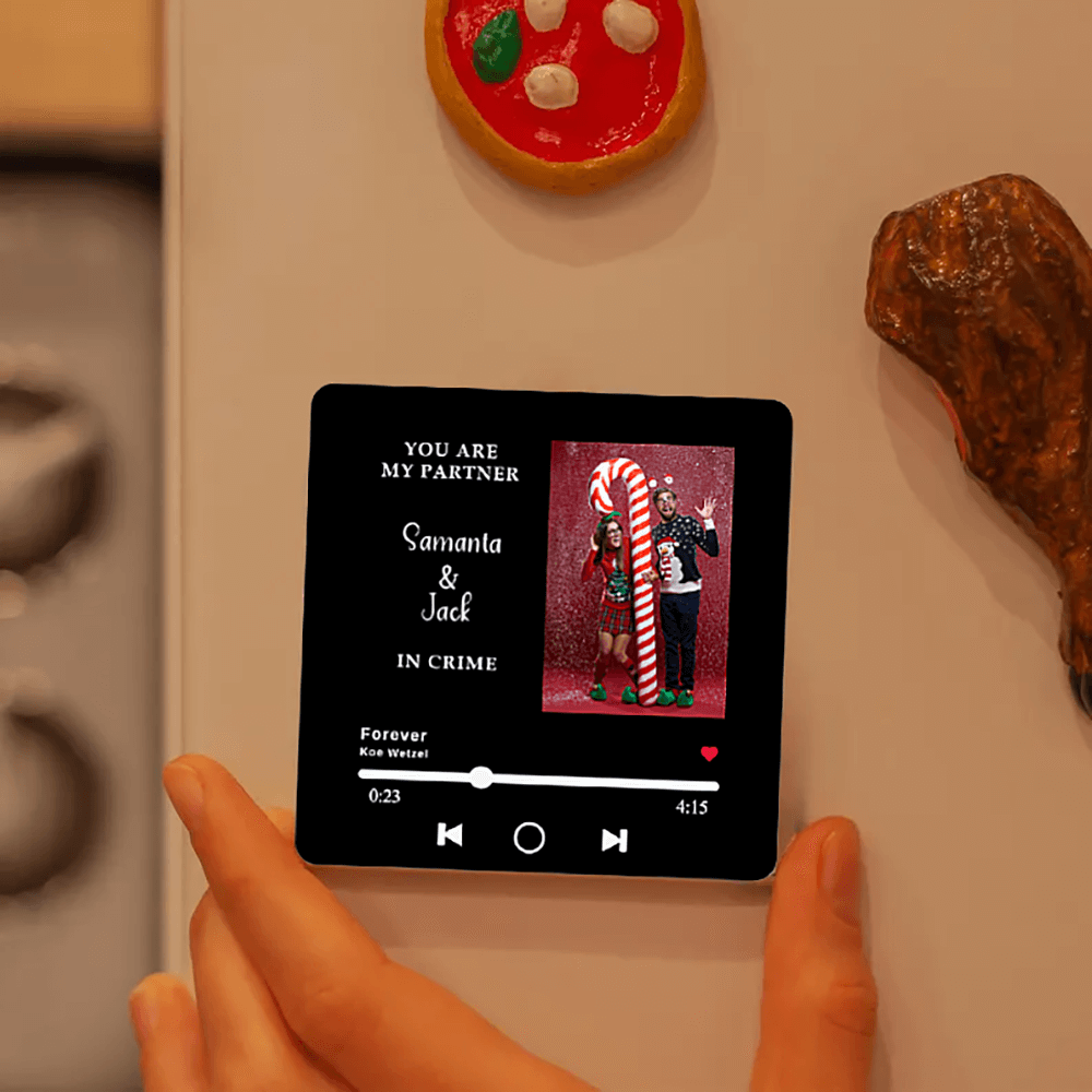 personalized fridge magnet