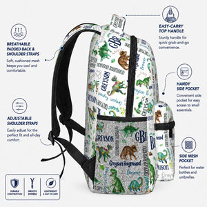 dinosaur backpack