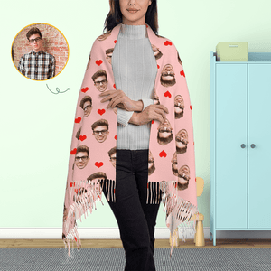 custom photo scarf