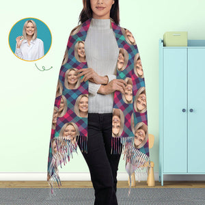 custom photo scarf