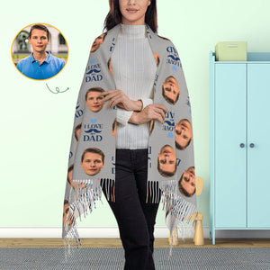custom photo scarf