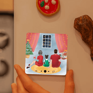 personalized fridge magnet