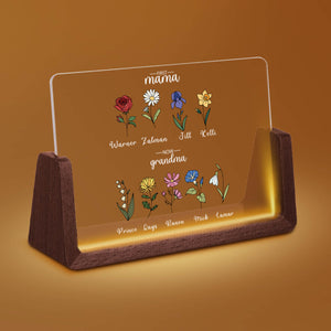 personalized night light