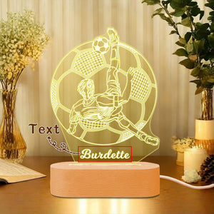 Custom Football Night Light