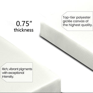 Personalized Father's Day Gift Canvas Art