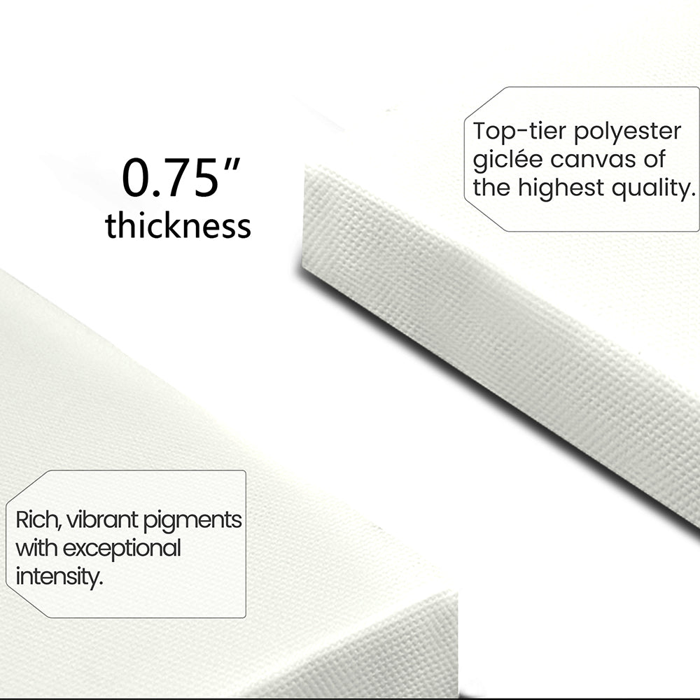 Personalized Father's Day Gift Canvas Art