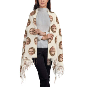 custom photo scarf