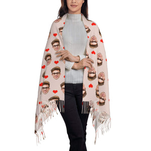 custom photo scarf