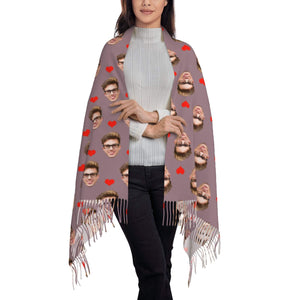 custom photo scarf
