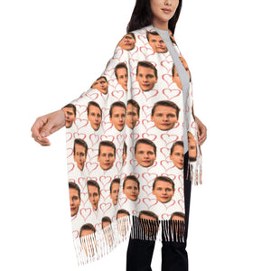 custom photo scarf