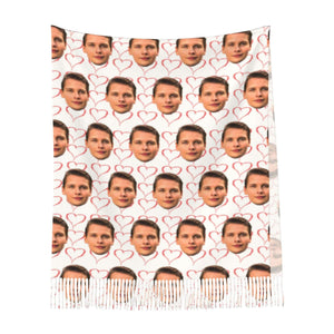 custom photo scarf