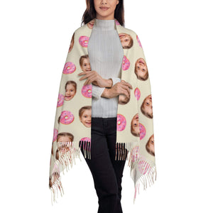 custom photo scarf