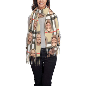 custom photo scarf