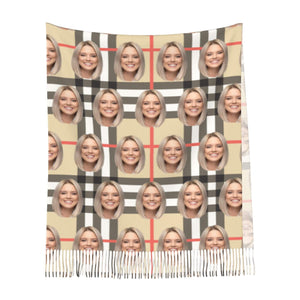 custom photo scarf
