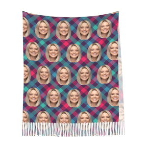 custom photo scarf