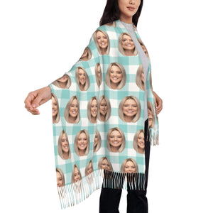custom photo scarf