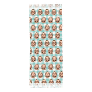 custom photo scarf