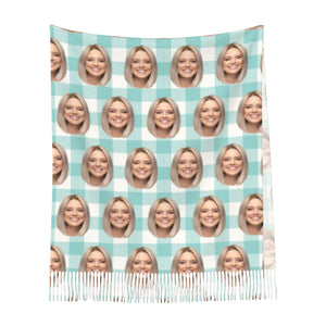 custom photo scarf