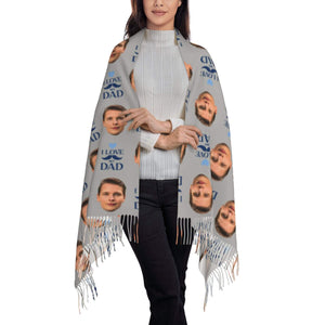 custom photo scarf