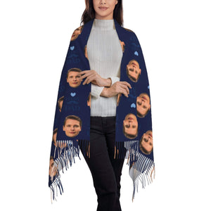 custom photo scarf