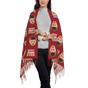 custom photo scarf