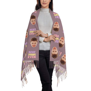 custom photo scarf