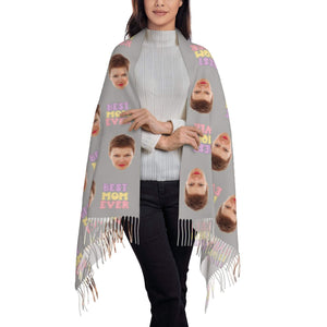custom photo scarf