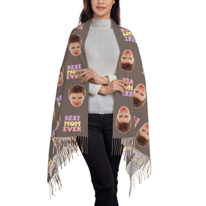 custom photo scarf