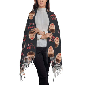 custom photo scarf