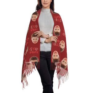custom photo scarf