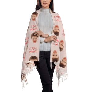 custom photo scarf
