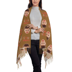 custom photo scarf