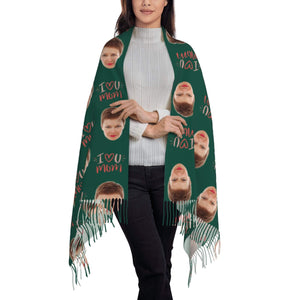 custom photo scarf