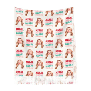 custom photo scarf