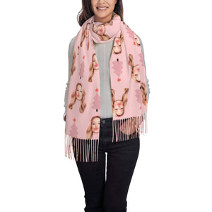 custom photo scarf