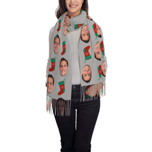 custom photo scarf